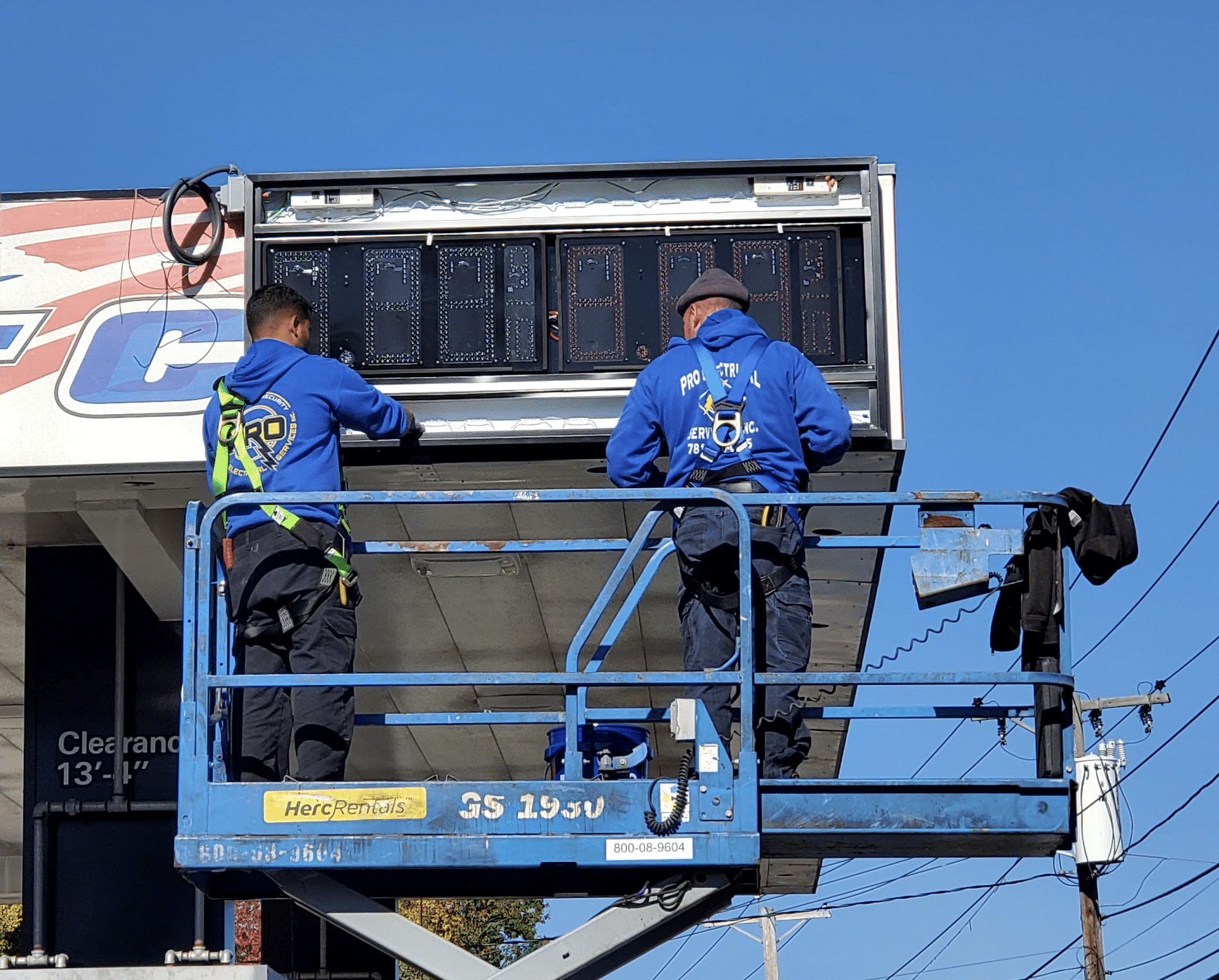 Digital Sign Installation 